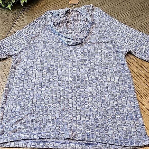 Light Blue Kangol hood sweater top size M NWT - Picture 11 of 16